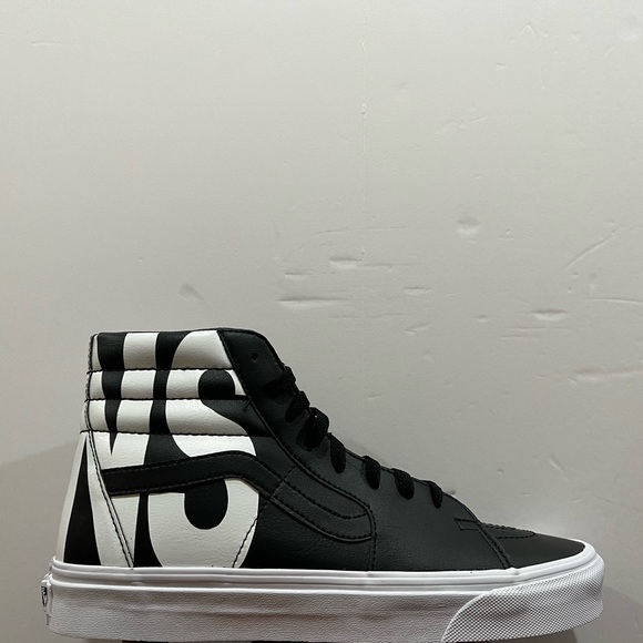 Vans SK8 Hi, Classic Tumble, VNOA38GEUBC, Black & White - Picture 10 of 12